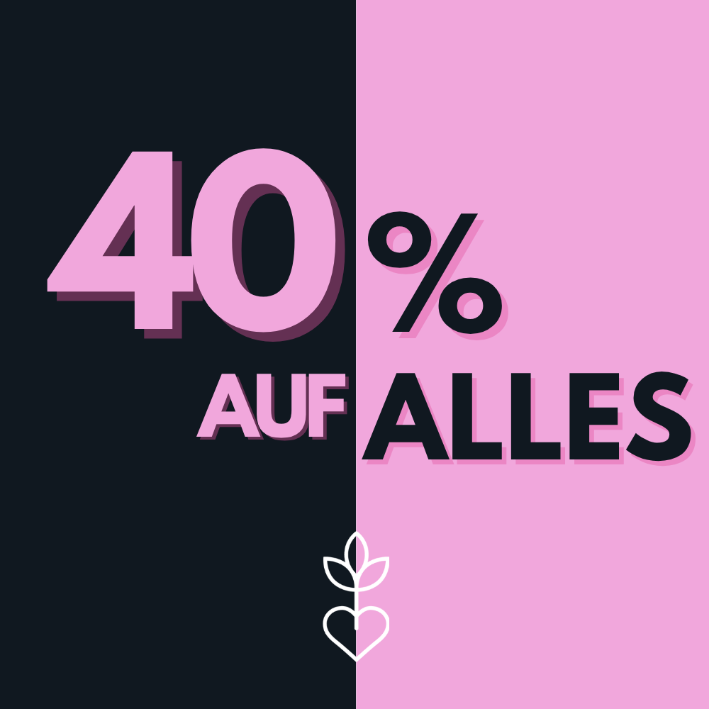 MobileBanner für die 40% Aktion auf alle Produkte