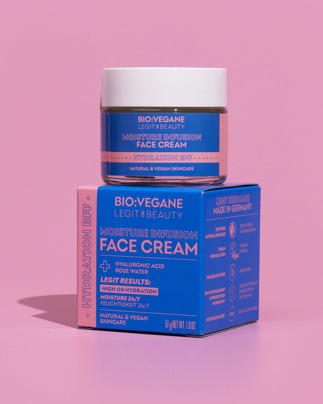 MOISTURE INFUSION FACE CREAM BIO:VEGANE