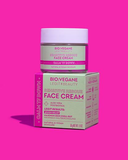 SENSITIVE RESCUE FACE CREAM BIO:VEGANE