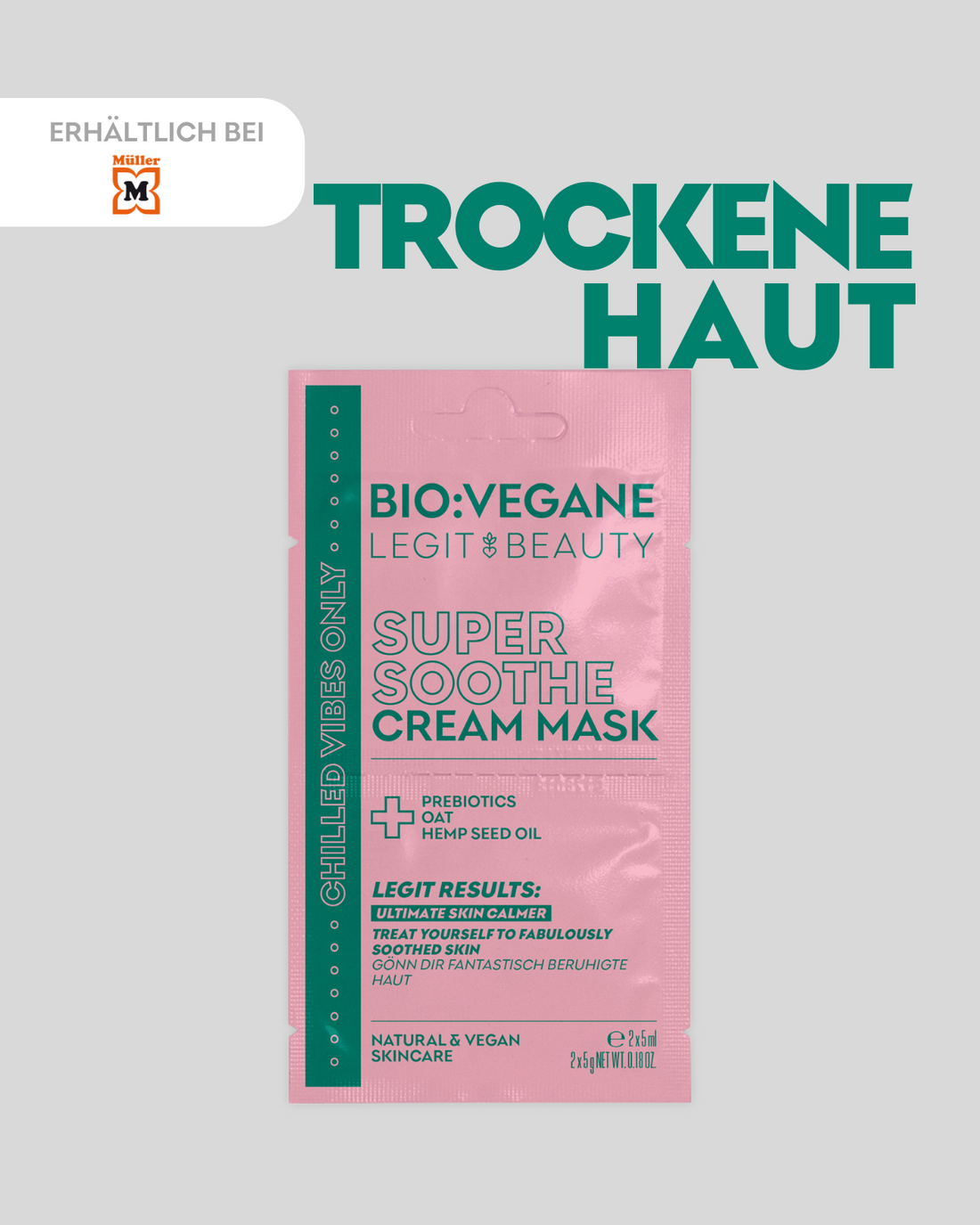SUPER SOOTHE CREAM MASK BIO:VEGANE