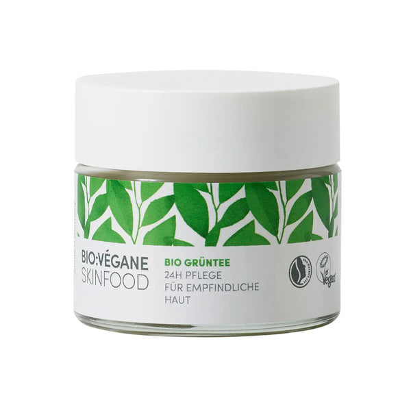 Bio Grüntee 24h Pflege - BIO:VÉGANE SKINFOOD