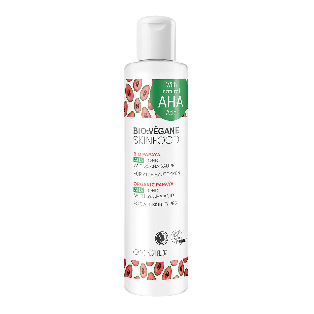 Bio Papaya AHA Tonic - BIO:VÉGANE SKINFOOD