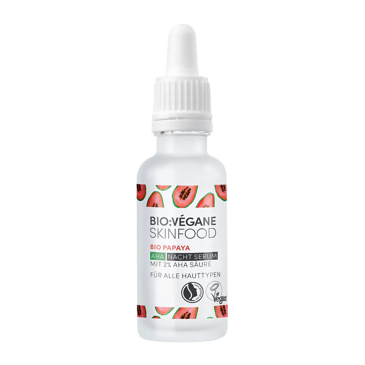 Bio Papaya AHA Nachtserum - BIO:VÉGANE SKINFOOD