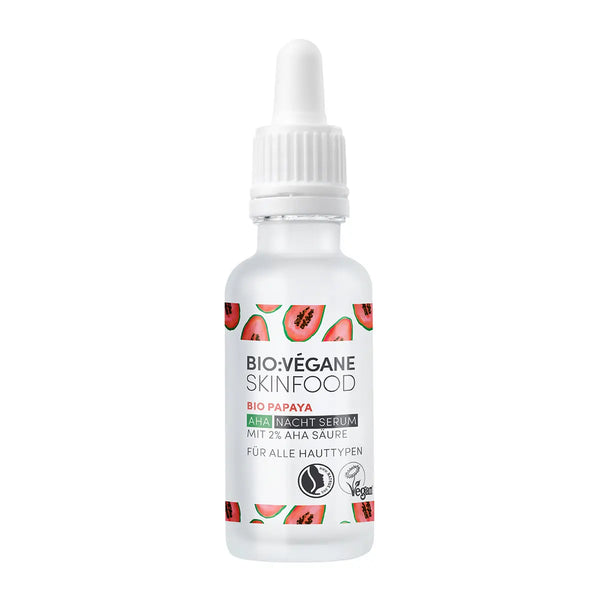 Bio Papaya AHA Nachtserum - BIO:VÉGANE SKINFOOD