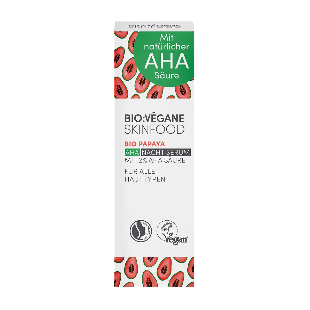 Bio Papaya AHA Nachtserum - BIO:VÉGANE SKINFOOD