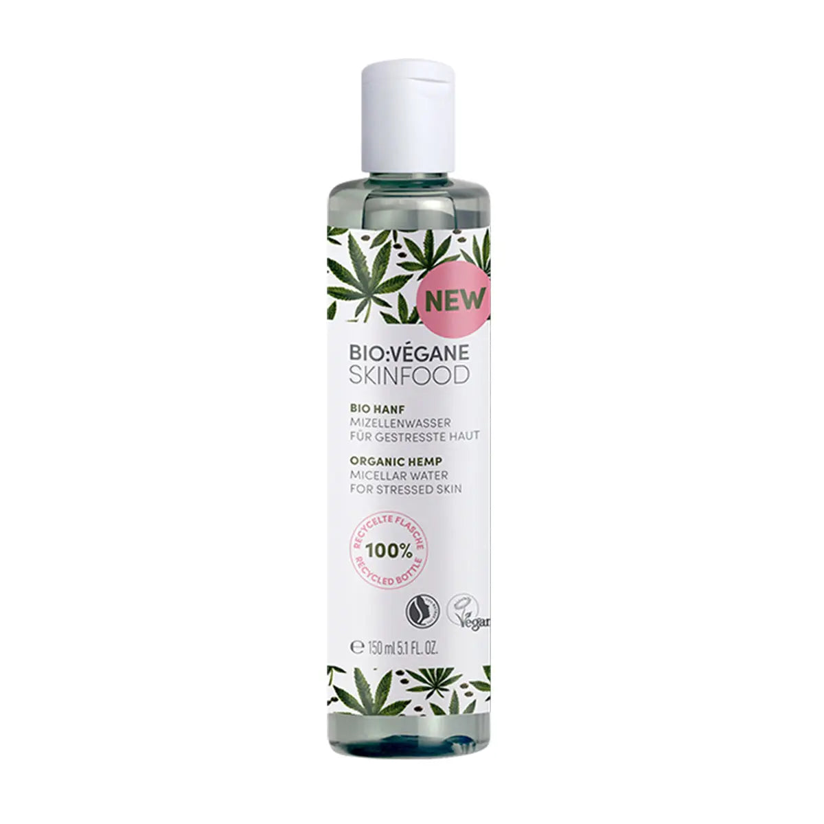 Bio Hanf Mizellenwasser - BIO:VÉGANE SKINFOOD