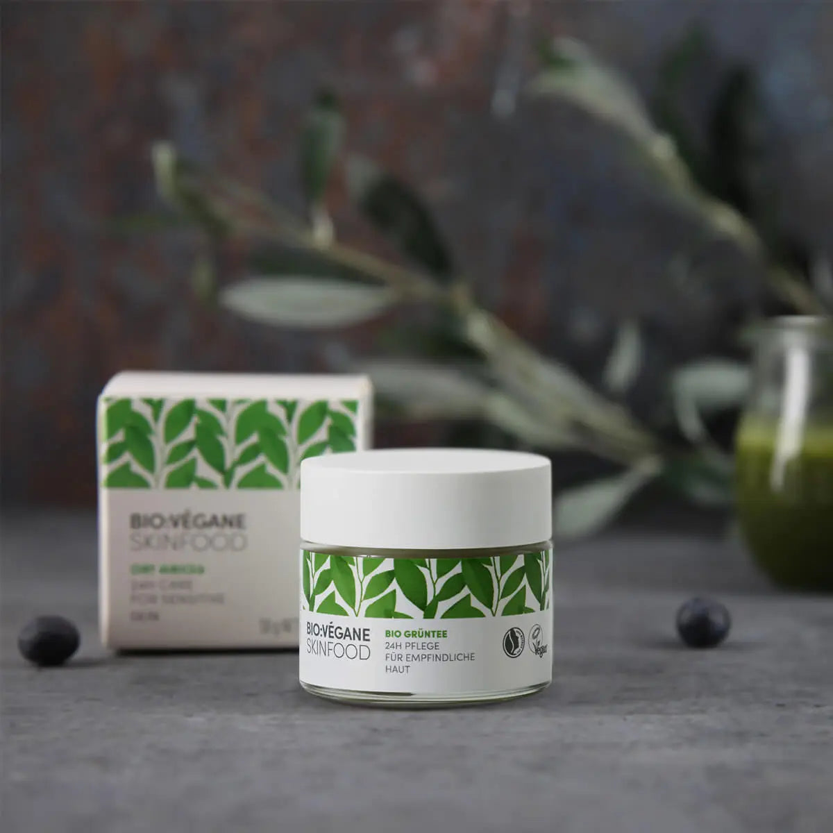 Bio Grüntee 24h Pflege - BIO:VÉGANE SKINFOOD