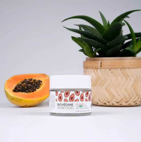 Bio Papaya 24H AHA Pflege - BIO:VÉGANE SKINFOOD